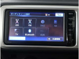 オーディオのソース画面です。AM・FMラジオ、CD再生、ワンセグTV、Bluetoothオーディオ機能付き!