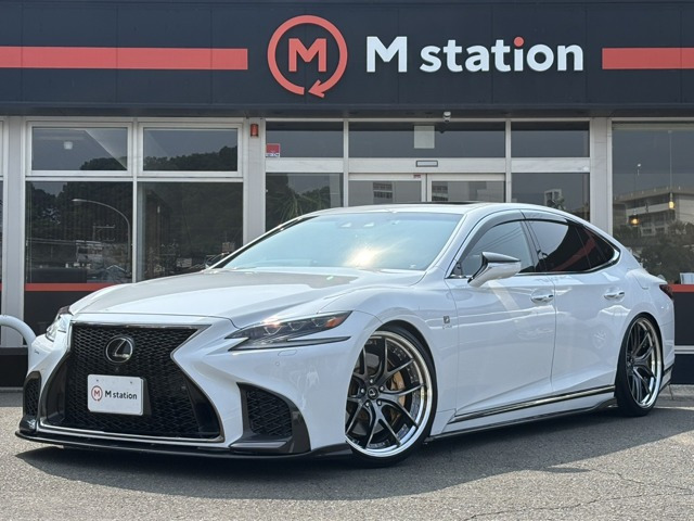 LS 500 Fスポーツ エイムゲインエアロ ローダウン
