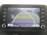 バックカメラ付き♪車庫入れ、バックでの駐車時に後方が見える事での安心感は大きいです☆一度装備したら外せなくなるアイテムです♪