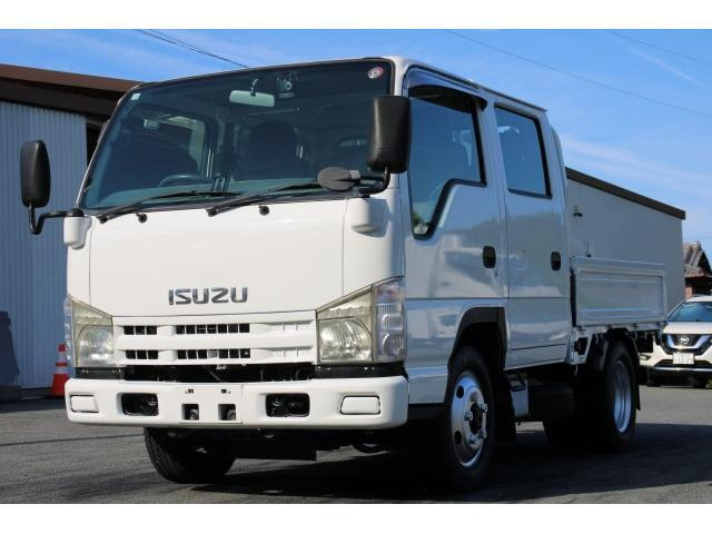 エルフ  Wキャブ 1.5t積載 全低床 4WD