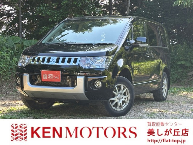 デリカD:5 2.2 D パワーパッケージ 4WD ワンオーナー/記録簿/社外ナビ/Bカメラ/ETC