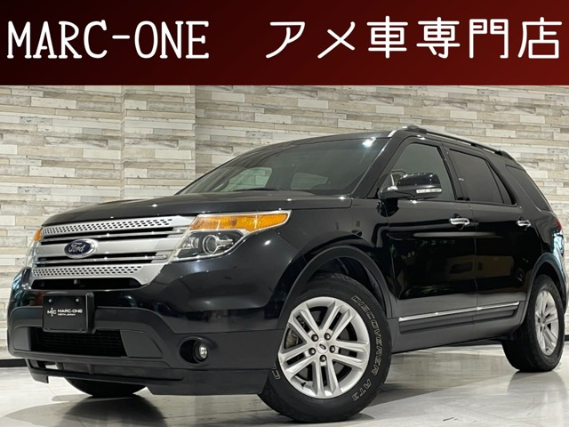 エクスプローラー XLT エコブースト 1年保証付 正規D車 ベージュ革 純18AW