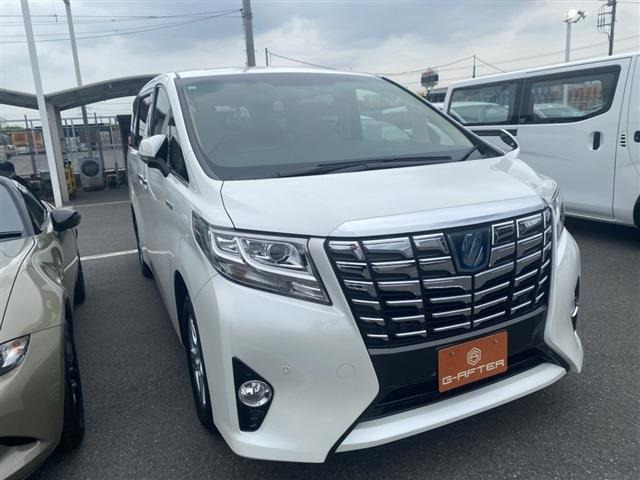 アルファード ハイブリッド 2.5 X E-Four 4WD 純正ナビ地デジBカメラ両側ETC衝突軽減LED