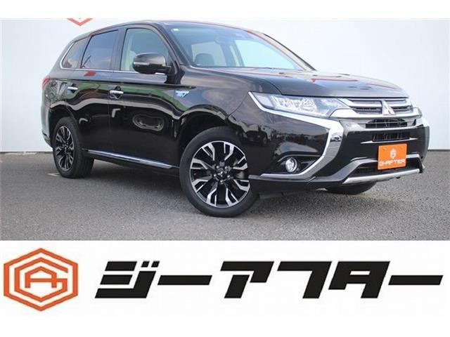 アウトランダーPHEV 2.0 G ナビパッケージ 4WD ナビTVロックフォード電子パーキングA...