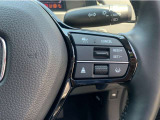 クルーズコントロール付き。高速道路などでの運転に。疲労軽減にもつながります。