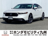 アコード e:HEVです!純正コネクトディスプレー、マルチビューカメラ、衝突低減ブレーキ、ドラレコ、本革パワーシート、LEDヘッド、シートヒーター、純正18インチアルミホイール他、充実しています!