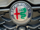 アルファロメオのエンブレムが正面に