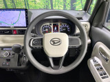 【ステアリングスイッチ】運転中、前方から目線をそらすことなく、オーディオ等の操作が可能な便利機能!安心&快適なドライブを演出してくれます♪