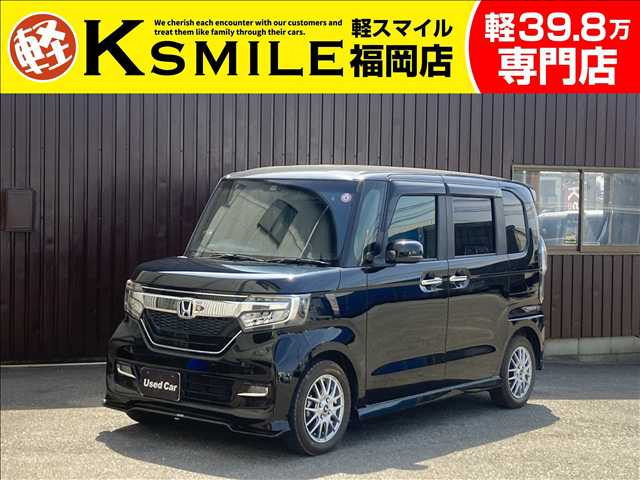 N-BOXカスタムG L ホンダセンシング両側スライド片側電動ドア・純正ナビ・ETC
