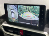 【パノラミックビューモニター】専用のカメラにより、上から見下ろしたような視点で360度クルマの周囲を確認することができます☆死角部分も確認しやすく、狭い場所での切り返しや駐車もスムーズに行えます。
