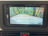 【バックカメラ】駐車時に後方がリアルタイム映像で確認できます。大型商業施設や立体駐車場での駐車時や、夜間のバック時に大活躍!運転スキルに関わらず、今や必須となった装備のひとつです!