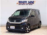 ホンダ N-WGNカスタム G ターボパッケージ  ハーフレザーシート HID 純正ナビ