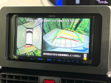 【パノラマモニター】専用のカメラにより、上から見下ろしたような視点で360度クルマの周囲を確認することができます☆死角部分も確認しやすく、狭い場所での切り返しや駐車もスムーズに行えます。