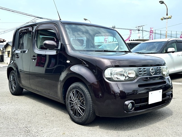 キューブ 1.5 15X パーティーレッドセレクション 1ヶ月保証 修復歴なし 禁煙車/3844