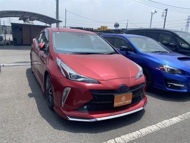 プリウス 1.8 S ツーリングセレクション 1オーナー黒革モデリスタ純正ナビ運転支援