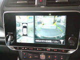 アラウンドビューモニター付き!車両を真上から見ているような映像で車庫入れも安心!!