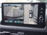 ◆全周囲カメラシステム◆運転席から見えにくい後方などをナビ画面で確認でき運転を支援するシステムです!