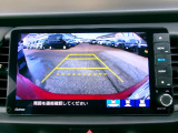 後方確認はバックカメラにお任せ♪後退時に便利で、駐車が楽になります♪