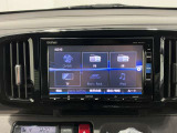 【ナビ】TV CD/DVD再生やBluetoothオーディオなど多彩なメディアに対応したメモリーナビを装備しています。