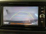 バックガイドモニターで、後方を確認しながら安心して駐車することができます。運転初心者も熟練者も必須の機能ですよ!