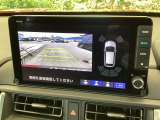 便利な3ビュー切り替え、ガイド線表示付きのバックカメラです!後退時、後方の視界をサポートします!