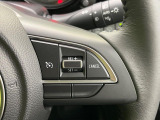【クルーズコントロール】高速道路もラクラク走行。アクセルを離しても一定速度で走行ができ、長距離運転時の負担を軽減!加速・減速も簡単なスイッチ操作で調整できます。