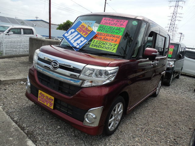 タントカスタム X SDナビ・フルセグ・バックカメラ