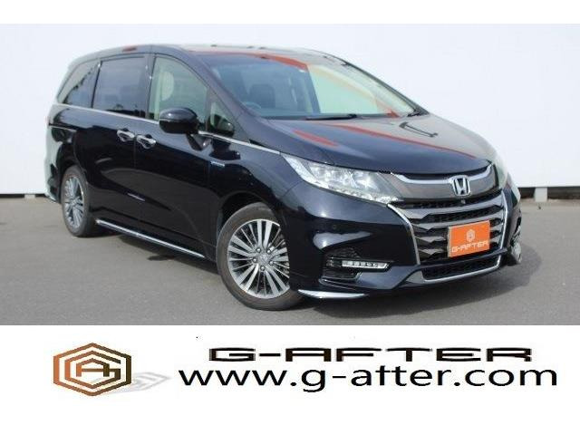 オデッセイ 2.0 ハイブリッド アブソルート EX ホンダ センシング 純正9型ナビ後席モ...