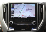 純正オプションのパナソニック8型ナビ付
