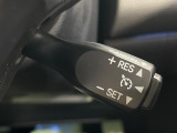 【クルーズコントロール】高速道路もラクラク走行。アクセルを離しても一定速度で走行ができ、長距離運転時の負担を軽減!加速・減速も簡単なスイッチ操作で調整できます。