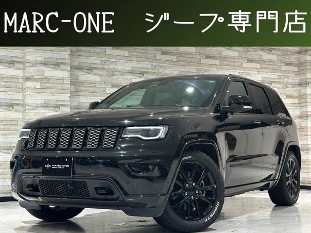 グランドチェロキーアルティテュード 4WD1年保証付 黒ハーフレザー フルセグ ETC