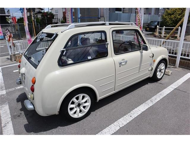 【美品】日産パオ フロントグリル ヘッドライトとフロントグリル交換。（日産 パオ・PK10）by