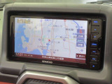 フルセグテレビ・CD・DVDもお楽しみいただけるケンウッド社製ナビゲーション付きです。
