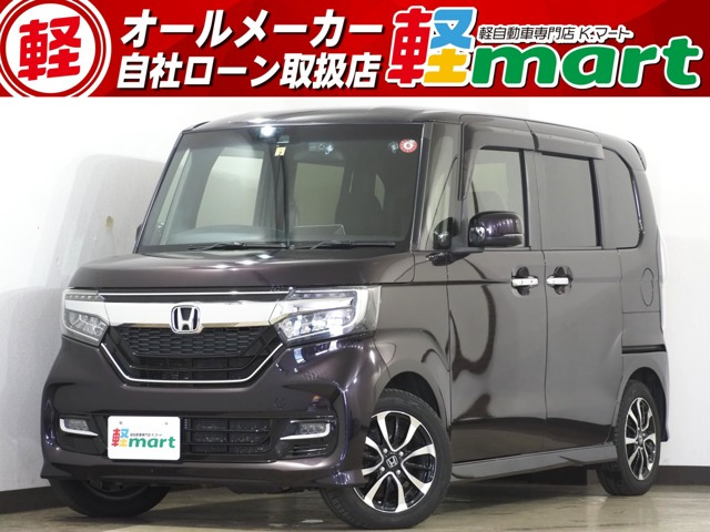 N-BOXカスタム G L ホンダセンシング Bカメラ ETC ACC 両PSD ナビTV BT 14AW LED