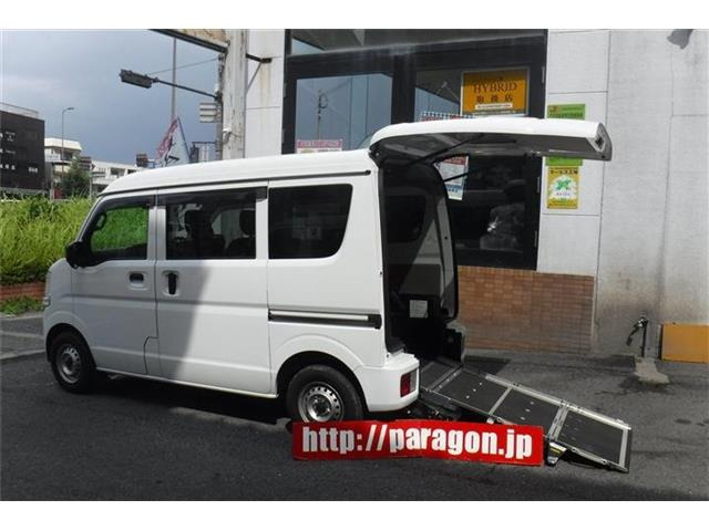 エブリイ ウィズ 車いす移動車 助手席側リアシート付 デュアルカメラブレーキサポート