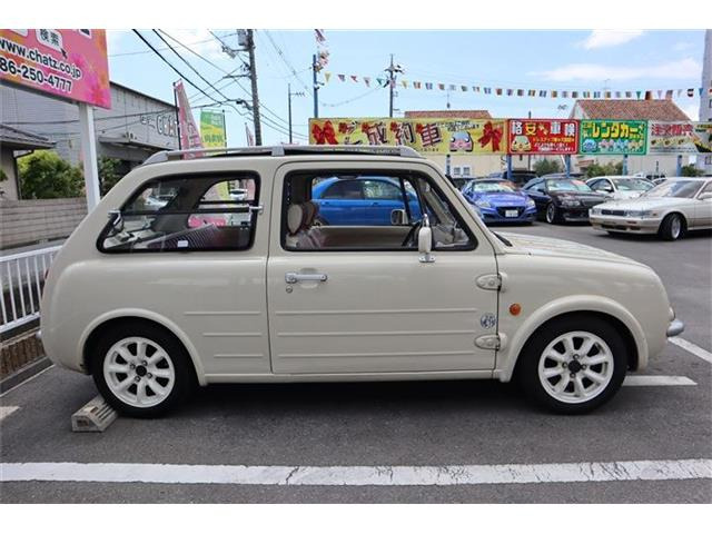 日産 パオ 1.0 キャンバストップ 電動オープン 外品F・Rグリルガード