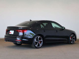 Audi S4/Audi rings & ブラックスタイリング/アルミホイール 5アームフラッグデザイングロスアンスラサイトブラックポリッシュト 8.5Jx19/プライバシーガラス
