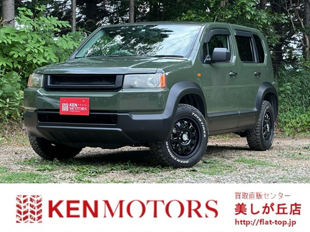 ホンダ クロスロード 2.0 20X 4WD 全塗装グリーン/純正ナビ/社外