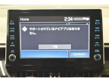 ディスプレイオーディオです。最近のナビはスマホと繋いで使用する方が増えましたね!