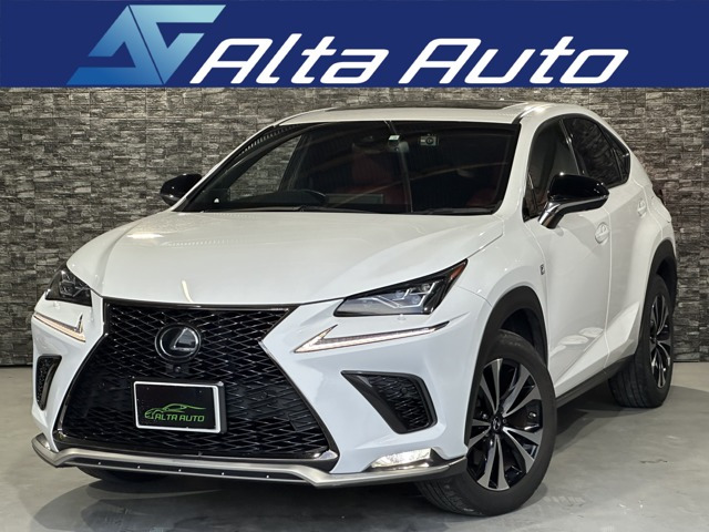 NX 300 Fスポーツ 1年保証付/サンルーフ/黒赤革/レーダーC