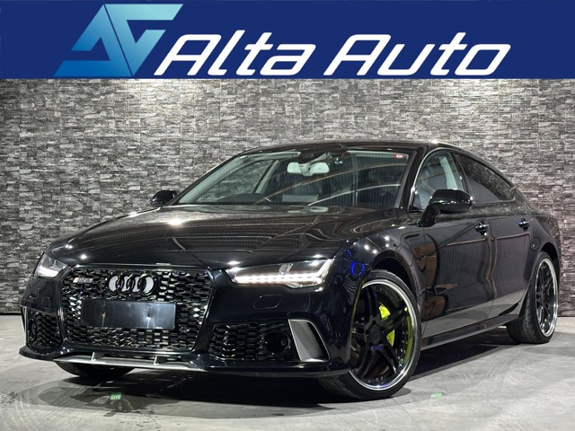 A7スポーツバック 2.0 TFSI クワトロ 4WD 全国保証付/RS7仕様/WORK20インチ/黒革/ACC