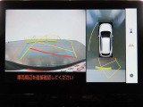 バックガイドモニターで、後方を確認しながら安心して駐車することができます。運転初心者も熟練者も必須の機能ですよ!