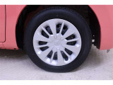 純正スチールホイールキャップ付です!タイヤサイズは155/65R14