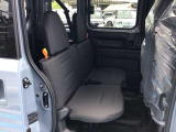 リアシートもゆったり乗車できます