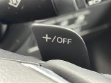 【パドルシフト(AT車)】MT車と同じように好きなギアで走ることができます!ステアリングから手を離さずに指先だけでシフト操作ができ、よりスポーティな走りをお楽しみいただけます。