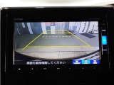 【バックカメラ】後退時も安心。リバース連動で画面が切り替わるのでとっても便利。