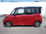 横から見たお車の状態です。