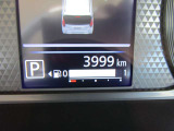 走行距離は3999kmです