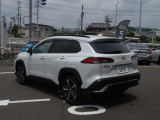 令和5年式のカローラクロスZ入庫!!純正ディスプレイオーディオ!!マルチビューカメラシステム!!フロント左右シートヒータ!!電動リアゲート!!ETC!!前後Aftermarketドライブレコーダー!!