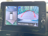 【アラウンドビューモニター】専用のカメラにより、上から見下ろしたような視点で360度クルマの周囲を確認することができます☆死角部分も確認しやすく、狭い場所での切り返しや駐車もスムーズに行えます。
